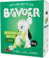 Bravoer Meesterlijk Malse Lam - Hondenvoer - 15 kilo