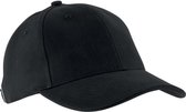 Cap Unisex One Size 100% Katoen Black