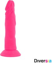 DIVERSIA | Diversia Flexible Vibrating Dildo 23 Cm - Pink