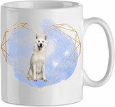 Mok Siberian Husky 3.4| Hond| Hondenliefhebber | Cadeau| Cadeau voor hem| cadeau voor haar | Beker 31 CL