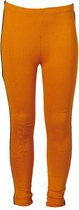 Meisjes legging curry met marine accenten | Maat 140/10Y