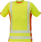 CRV Latton HV T-Shirt 03040112 - Fluo Geel/Fluo Oranje - 2XL