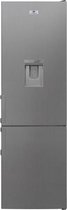 CONTINENTAL EDISON - 268L koelkast met vriesvak - Statisch koud - Roestvrijstalen handgrepen - Zilver