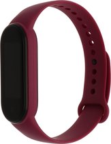 Bandje Voor Xiaomi Mi 3/4 Sport Band - Wijnrood - One Size - Horlogebandje, Armband