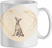 Mok Miniatuur Pincher 4.5| Hond| Hondenliefhebber | Cadeau| Cadeau voor hem| cadeau voor haar | Beker 31 CL