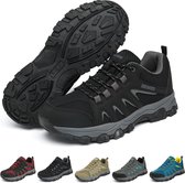 Geweo Chaussures de randonnée Unisexe - Plein air Antidérapantes - Imperméables et Respirantes - Extra Comfort - Zwart - Taille 42