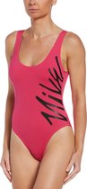 Nike Swim Multi Logo U-Back Dames Badpak - Maat XL