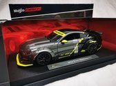 Ford Mustang GT 2015 (Grijs) (30 cm) 1/18 Maisto Design - Modelauto - Schaalmodel - Miniatuurauto