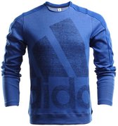 adidas Performance Atc Logo Crew Sweatshirt Mannen blauw L.