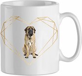 Mok Engelse mastiff 3.4| Hond| Hondenliefhebber | Cadeau| Cadeau voor hem| cadeau voor haar | Beker 31 CL