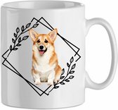 Mok Corgi 1.3| Hond| Hondenliefhebber | Cadeau| Cadeau voor hem| cadeau voor haar | Beker 31 CL