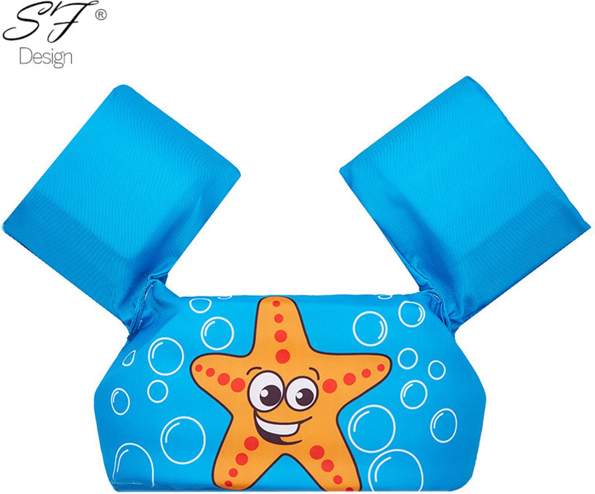 StefanFrancis® Zwemvest - Puddle Jumper - Kinder Zwemvest - Deluxe Zwemvest - Blauw