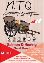 Natural To Quality mini met zalm en haring 2 kg