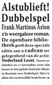 Dubbelspel