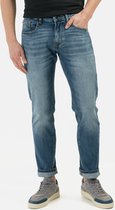 camel active Slim Fit 5-Pocket Jeans - Maat menswear-30/32 - Blauw