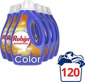 Robijn Color Vloeibaar Wasmiddel - 6 x 20 wasbeurten - Voordeelverpakking