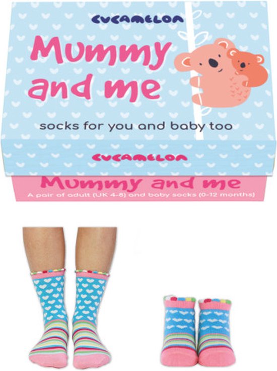 Chaussettes Mummy & Me 2 paires de Cucamelon
