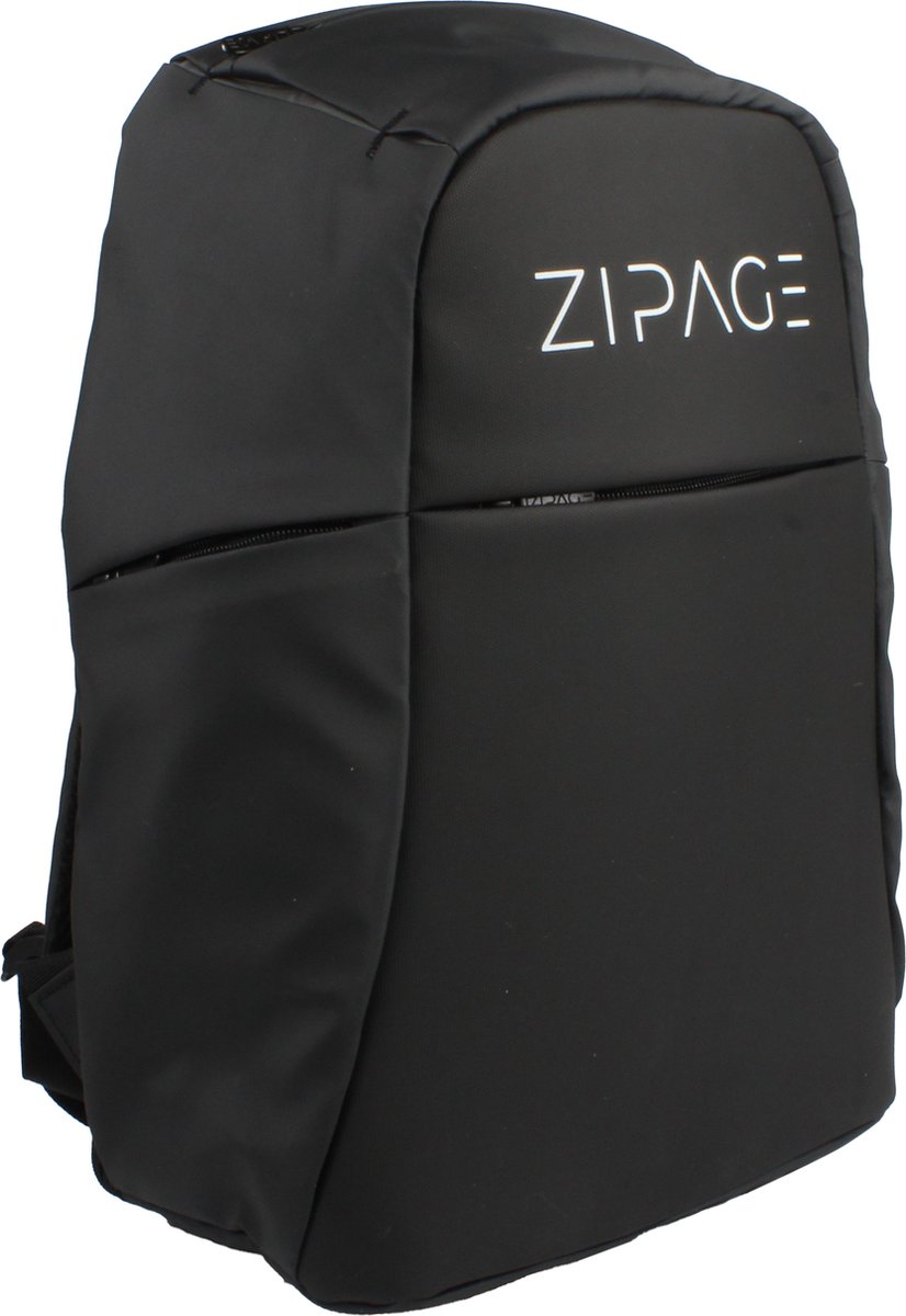 Zipage Anti Diefstal Rugzak met Laptopvak 15 Inch - USB-C charging poort - 20 Liter - Zwart - Series 1