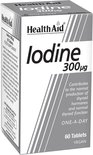 Jodium tabletten - vegan - 60stuks 300 mcg