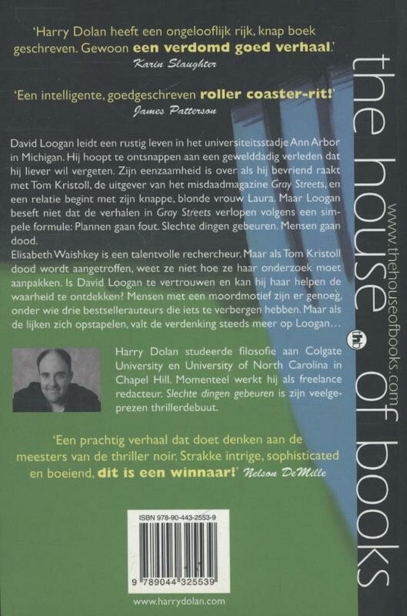 Slechte dingen gebeuren - back cover