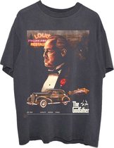 The Godfather - Sketch Louis Heren T-shirt - 2XL - Zwart