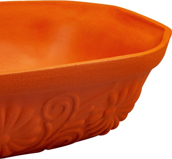 Romeinse pot 4 liter -  Aardewerk ovenschaal