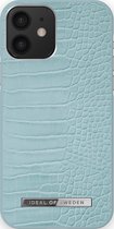 iDeal Of Sweden Atelier Case Introductory iPhone 12/12 Pro Soft Blue Croco