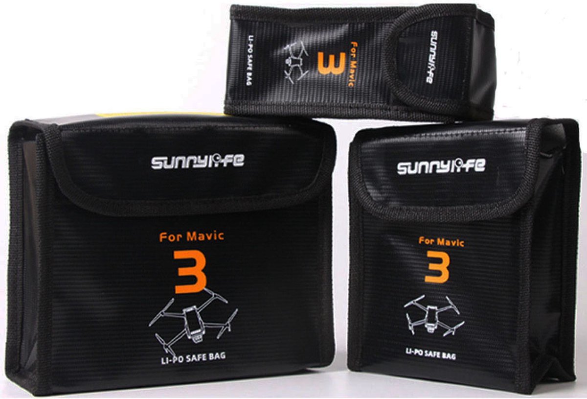 Drone Lipo Battery Safe Bag Sac de protection antidéflagrant Boîtier de  stockage de batterie pour Dji Mini 3 Pro Accessoires de drone