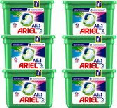 Ariel wasmiddel 3 in 1 pods color - 6x10 (60) pods