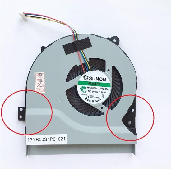 CPU de remplacement/ventilateur de refroidissement pour Asus X93/ Acer  Aspire