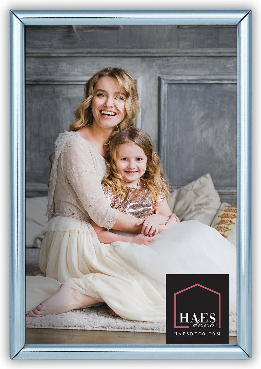 HAES deco Verzilverde Fotolijst Como voor 1 foto van 10x15 cm - VP12115