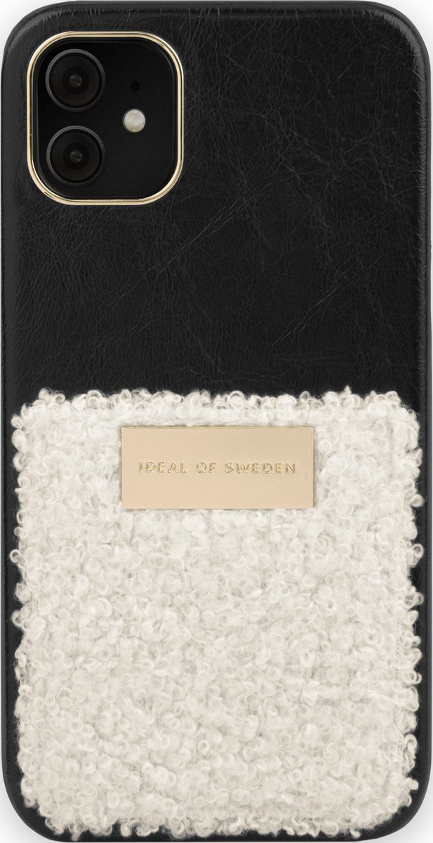 iDeal Of Sweden Statement Case iPhone 11/XR Cream Faux Sherling