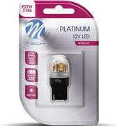 M-Tech LED P27W 12V - Platinum - 15x Led diode - Canbus - Wit