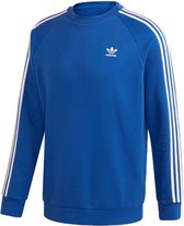 adidas Originals 3-Stripes Crew Sweatshirt Mannen blauw Xl