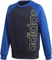 adidas Performance Yb Logo Crew Sweatshirt Kinderen blauw 13/14 jaar oTUd