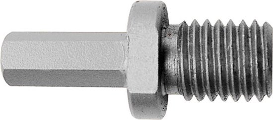 Adapter M14 naar hexagonaal voor gatzagen