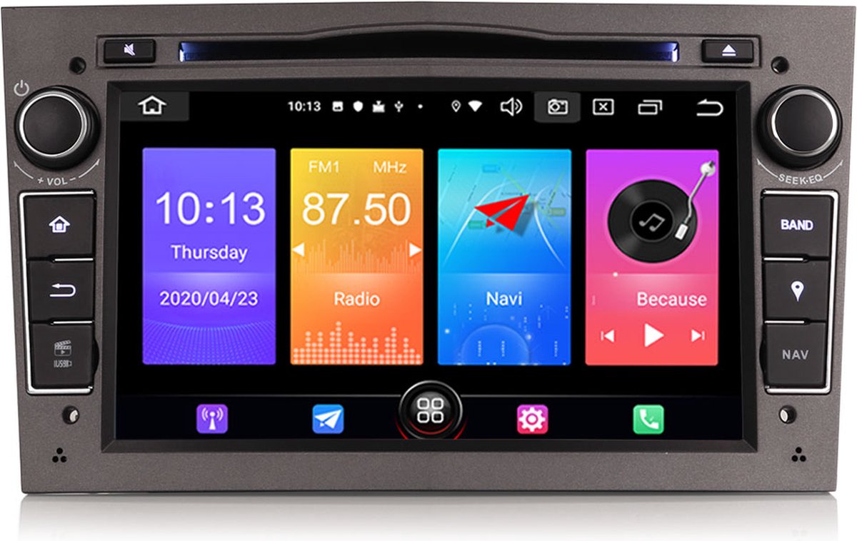 Opel CarPlay Android auto | Bluetooth & Wifi | Grijs