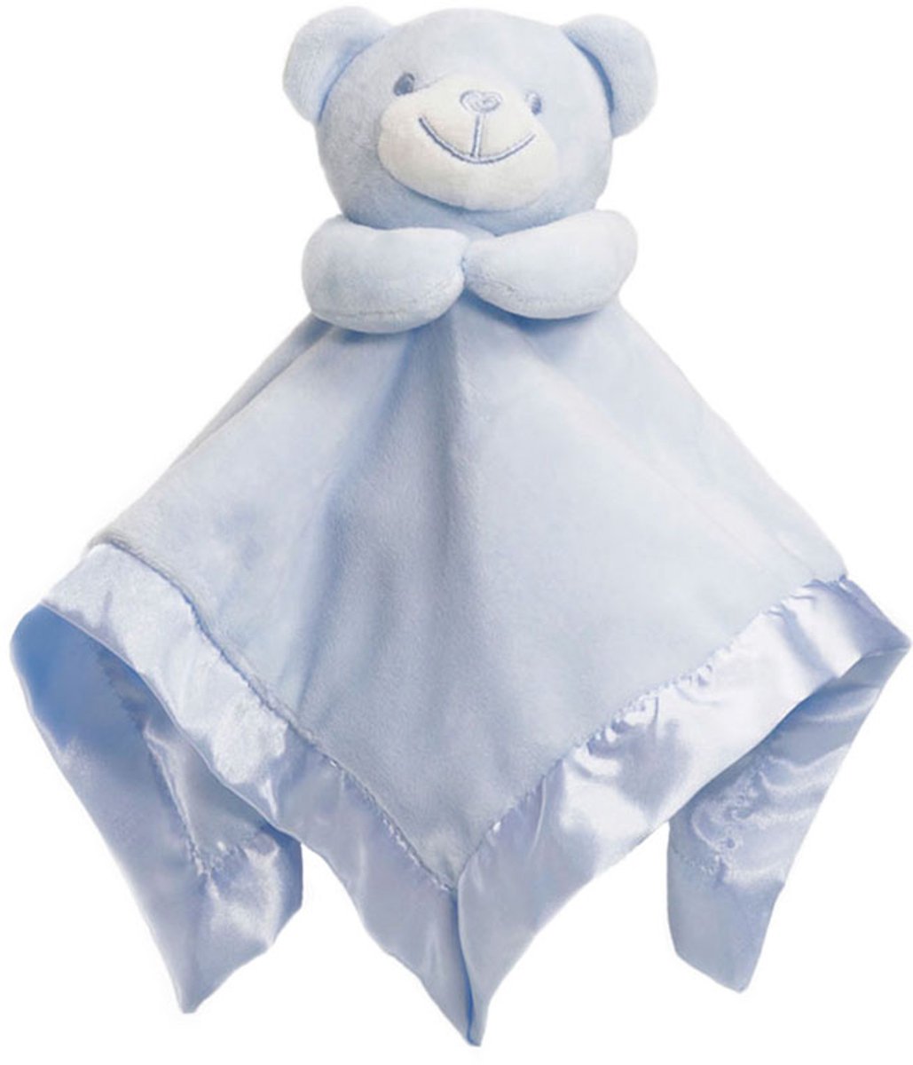Soft Touch Knuffeldoekje Beertje 38 Cm Blauw