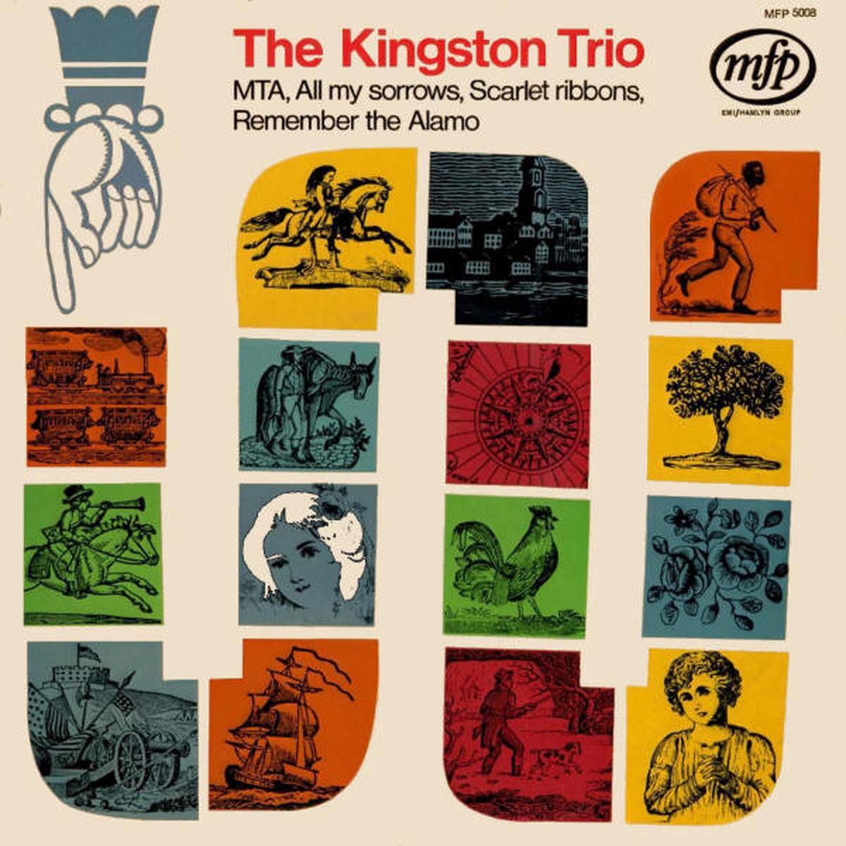 At large with the kingston trio (LP)