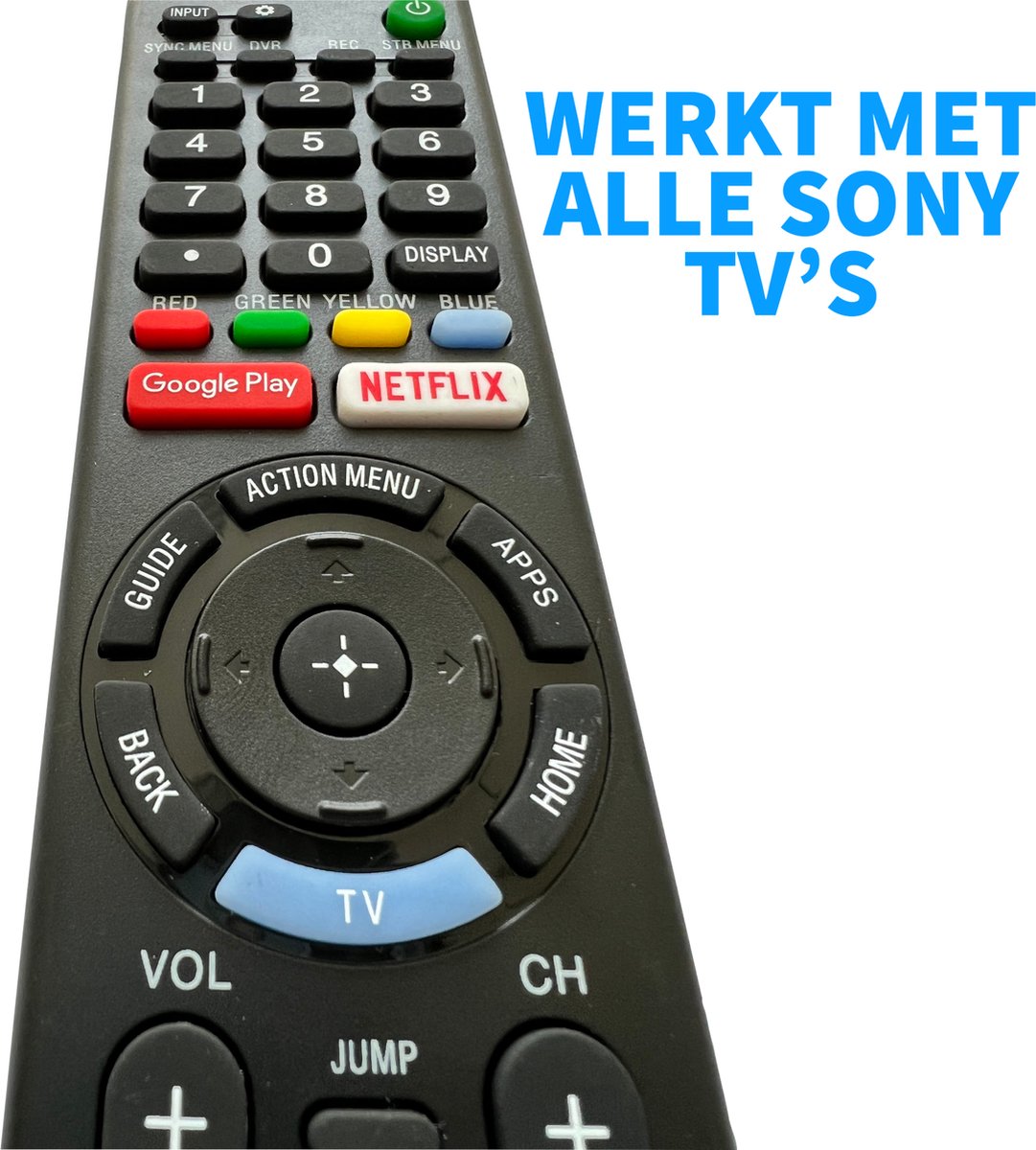 Universeel afstandsbediening voor alle Sony Smart Tvs Sony RMTTX300E
