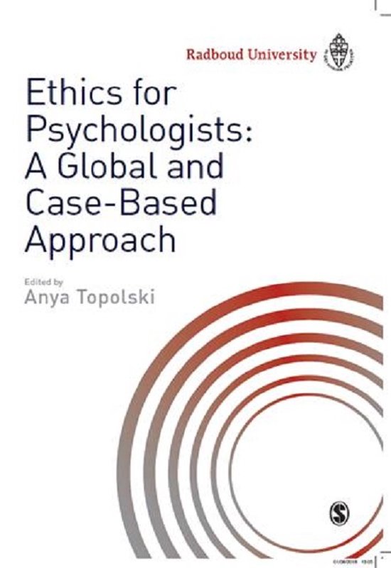Ethics for Psychologists: a Global and Case-Based Approach