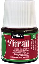 Glasverf - 31 Old Pink - Transparant - Pebeo Vitrail - 45 ml