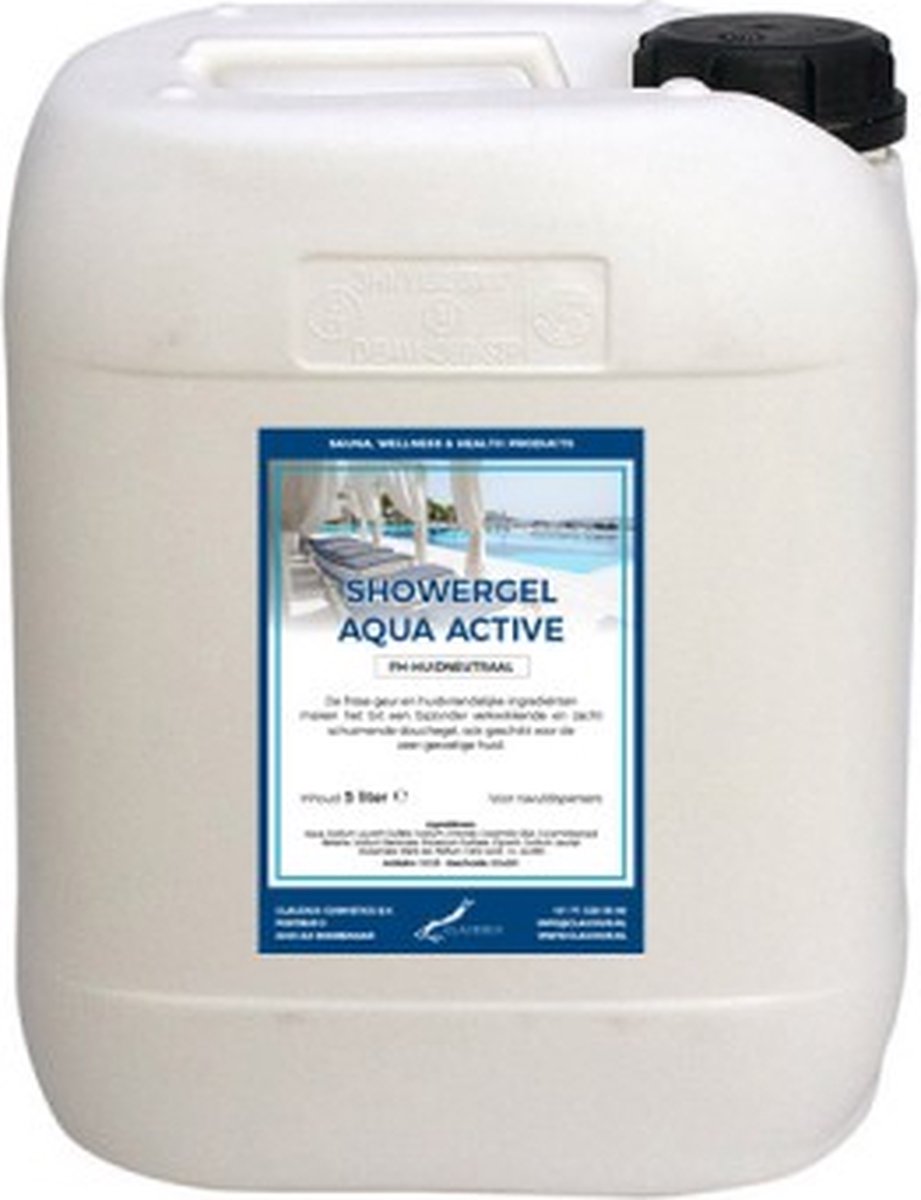 Douchegel Aqua Active 10 Liter - Showergel - Navulling