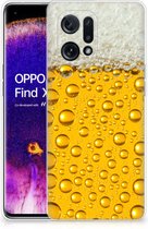 Telefoonhoesje OPPO Find X5 Silicone Back Cover Bier