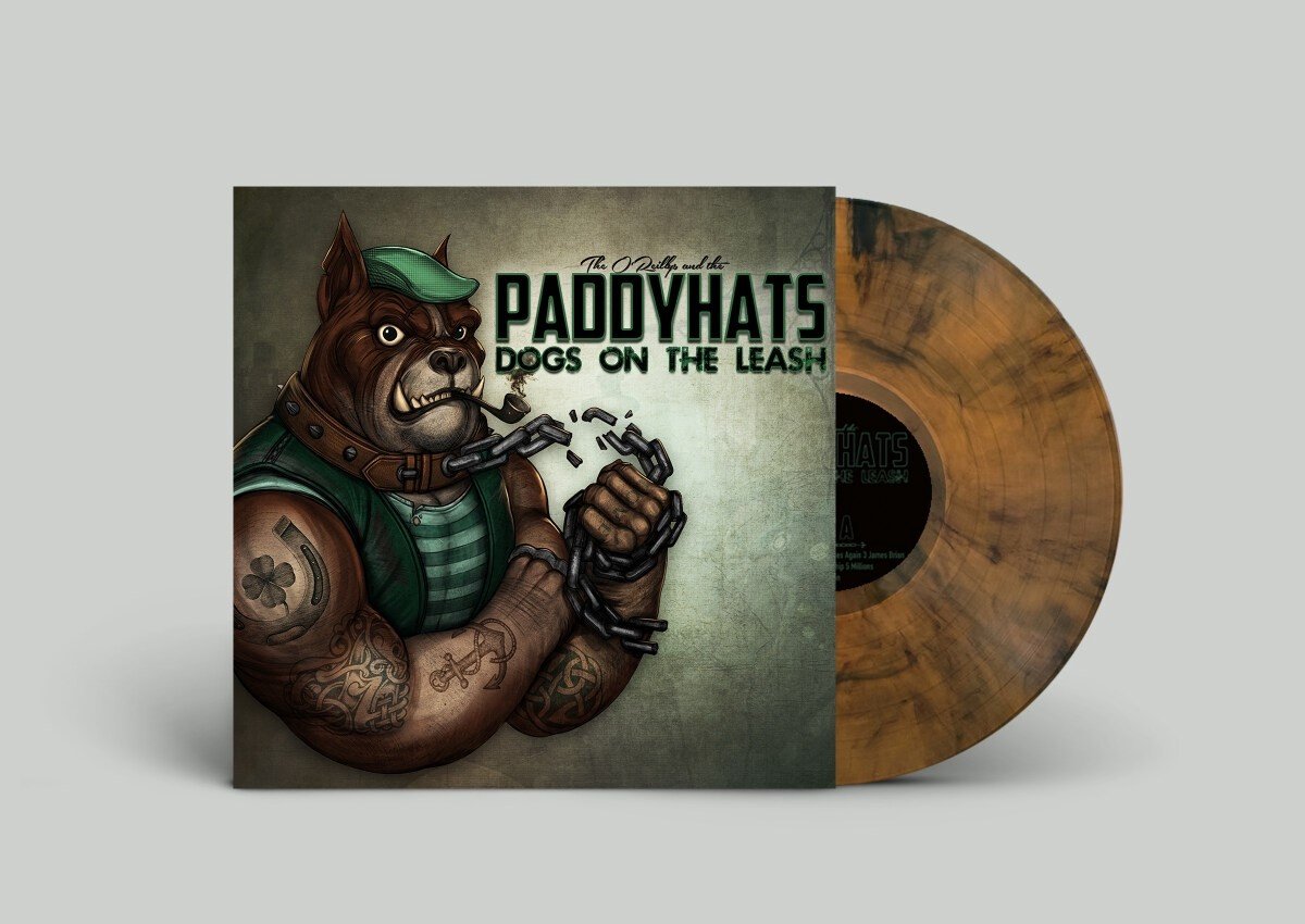 The O'Reillys & The Paddyhats - Dog On The Leash (LP) (Coloured Vinyl)