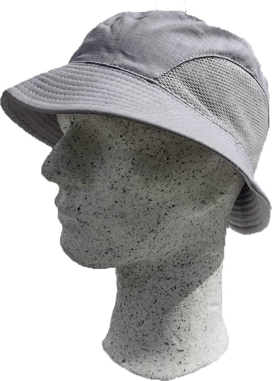 Vissershoedje – Lila - Outdoor hoed – 57 cm - Bucket Hat - Zonnehoed - Camping Cap