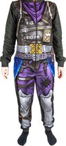Fortnite Onesie / Pyjama bedrukt met fortnite Kostuum - Maat 140 - 10 Jaar