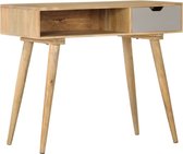 Sidetable 89x44x76 cm massief mangohout