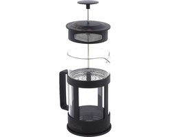 Any Morning FY04 - French Press Koffiemaker - Espresso Maker - Aeropress - Koffiepers - Koffiepot - RVS en kunststof - Cafetiere - Voor Koffie & Thee - Borosilicaatglas - 350 ml