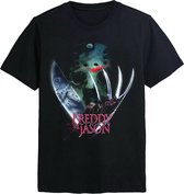 Freddy vs Jason - Poster T-Shirt Maat S